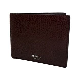 Mulberry Mens 8 Card Wallet Bifold in Good Condition